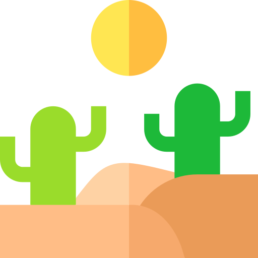 deserto Basic Straight Flat icona