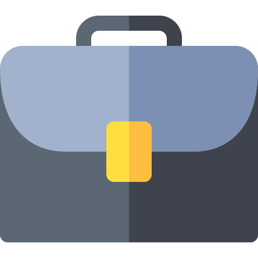 Suitcase Basic Rounded Flat icon
