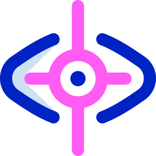 Eye tracking Super Basic Orbit Color icon