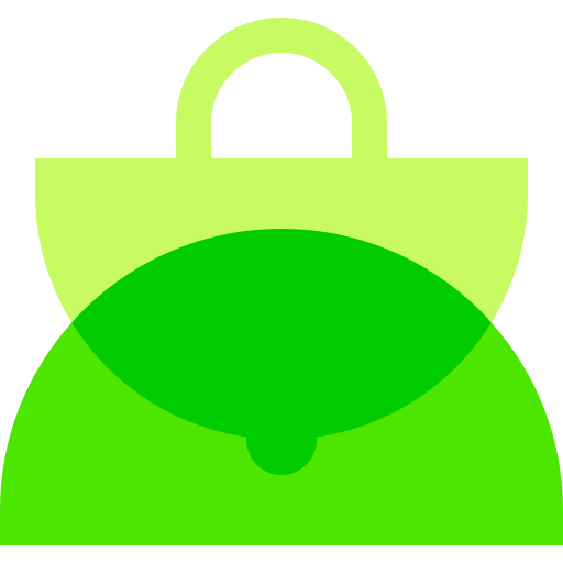 Handbag Basic Sheer Flat icon