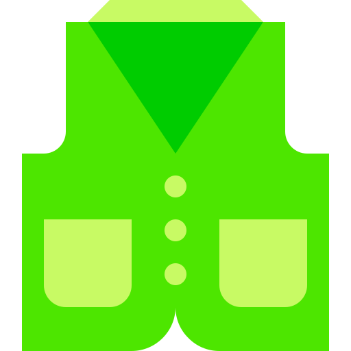 Vest Basic Sheer Flat icon