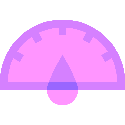 velocímetro Basic Sheer Flat icono