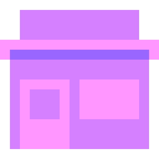 tienda de comestibles Basic Sheer Flat icono