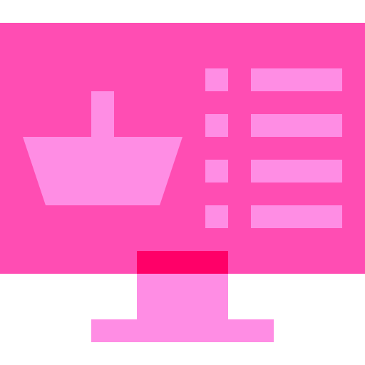 e-commerce Basic Sheer Flat ikona
