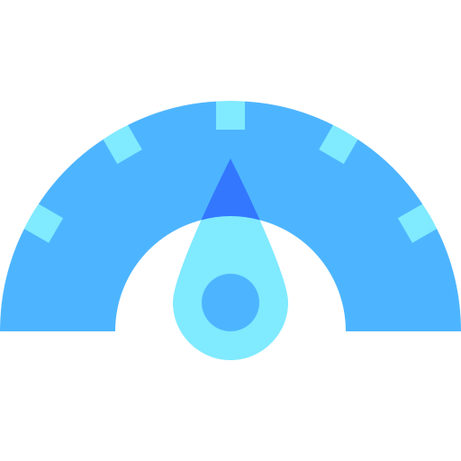 tachometer Basic Sheer Flat icon