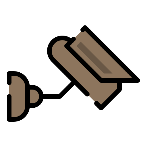 Cctv Generic Outline Color icon