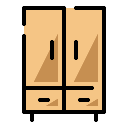 wandschrank Generic Outline Color icon