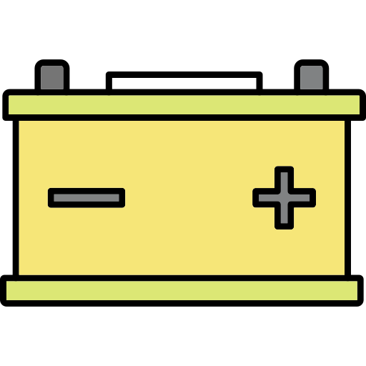 batterie Generic Thin Outline Color icon