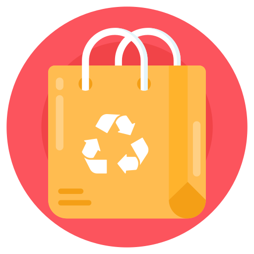 Recycle bag Generic Basic Outline icon