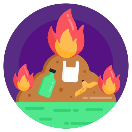 Incineration Generic Basic Outline icon