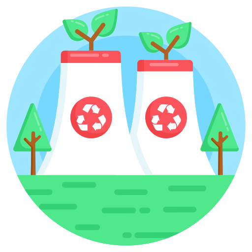 Eco factory Generic Basic Outline icon