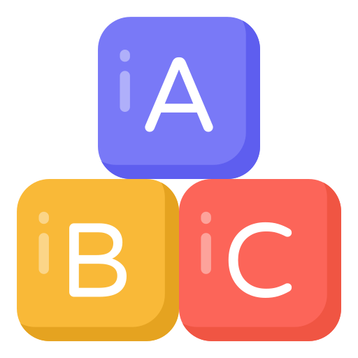 alfabeto Generic Flat icona