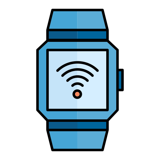slimme horloge Generic Outline Color icoon