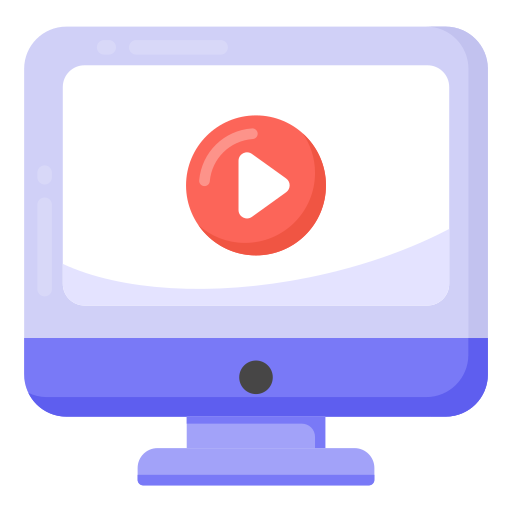 Online video Generic Flat icon