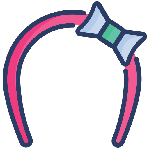 Headband Generic Outline Color icon