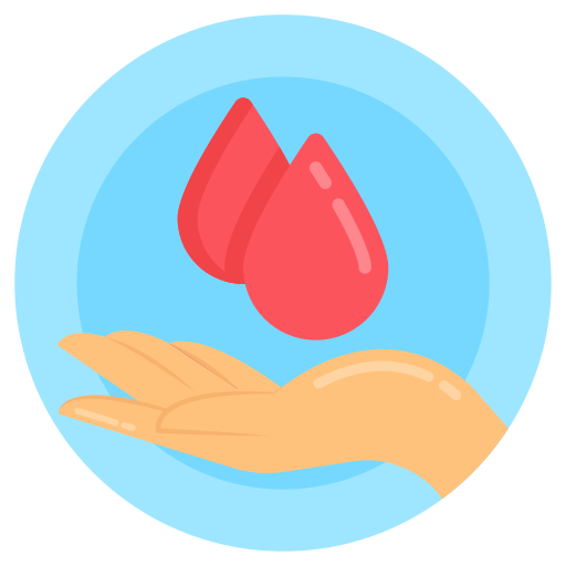 donación de sangre Generic Circular icono