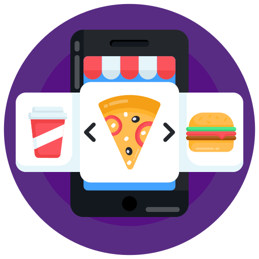음식 앱 Generic Circular icon