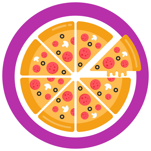 ピザ Generic Circular icon