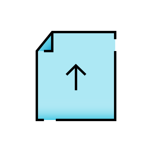アップロード Generic Outline Gradient icon