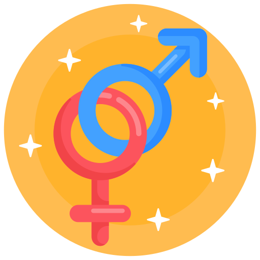 simbolo del sesso Generic Circular icona