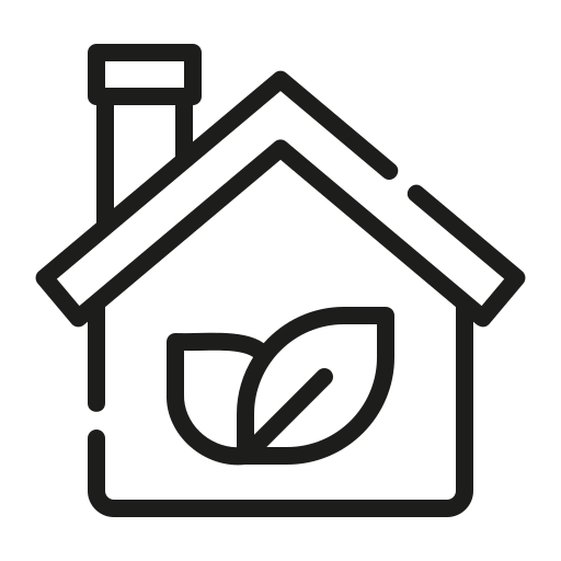 casa ecológica Generic Detailed Outline icono