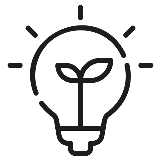 Eco light Generic Detailed Outline icon