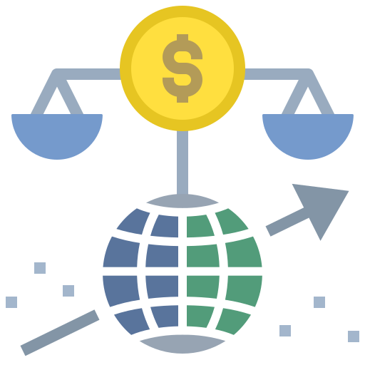 economia global Noomtah Flat icono