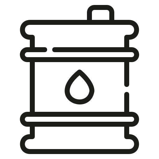 Oil tank Generic Detailed Outline icon