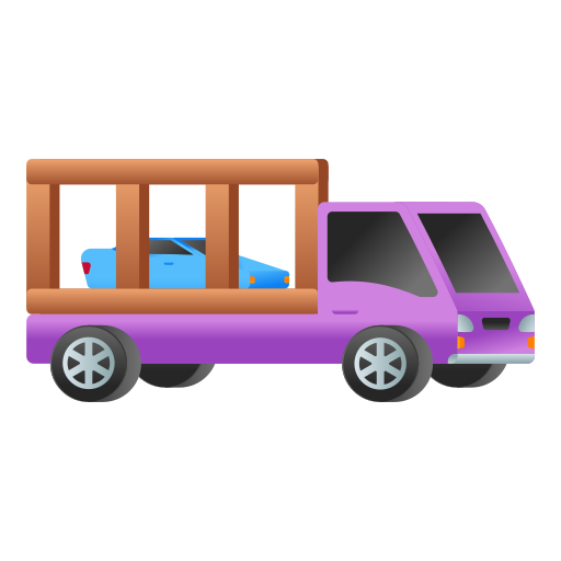 Delivery car Generic Isometric icon