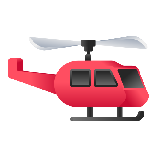 Helicopter Generic Isometric icon