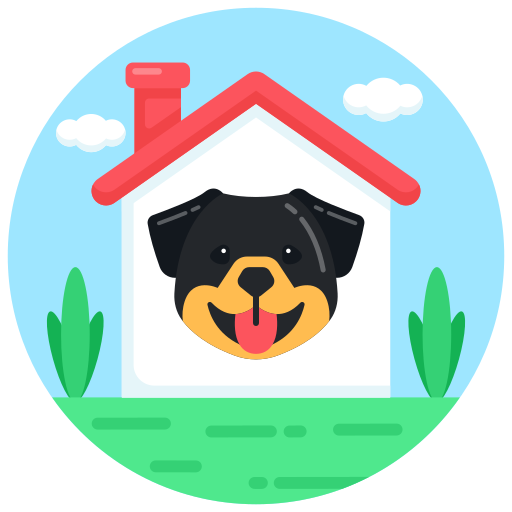 casa de perro Generic Circular icono