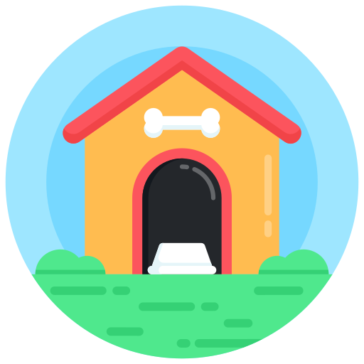 犬小屋 Generic Circular icon