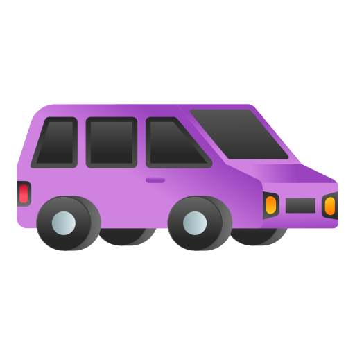 Minivan Generic Isometric icon