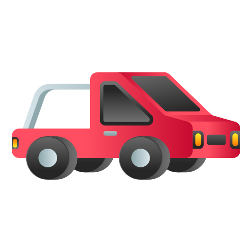 Pickup car Generic Isometric icon