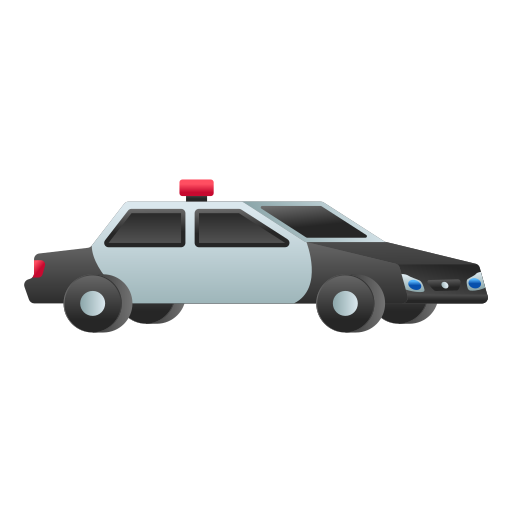 auto della polizia Generic Isometric icona