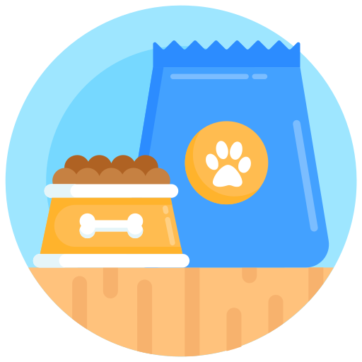 alimentos para mascotas Generic Circular icono