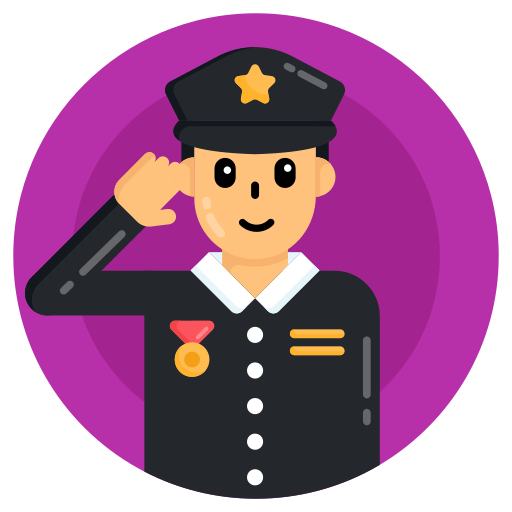 policía Generic Circular icono