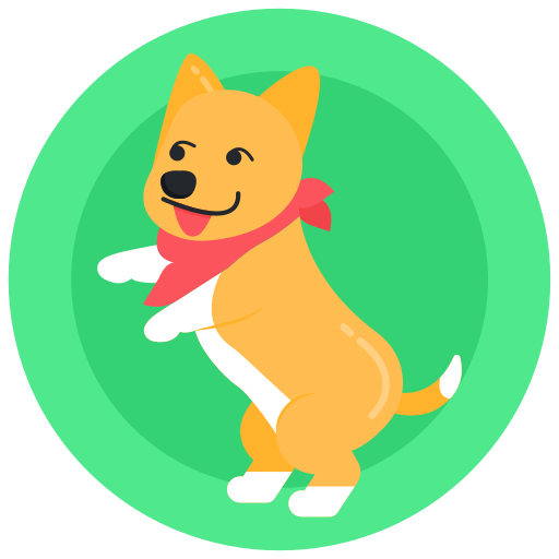 Dog Generic Circular icon