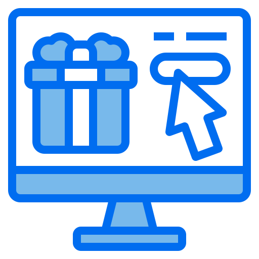 Online shopping Payungkead Blue icon