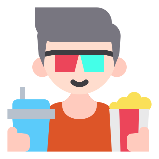 pelicula 3d Payungkead Flat icono