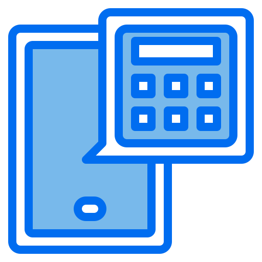 電卓 Payungkead Blue icon