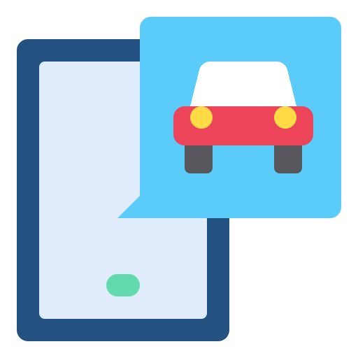 Car Payungkead Flat icon