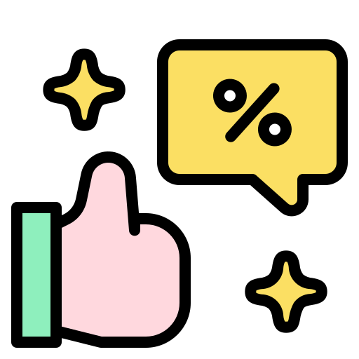 Thumb up Payungkead Lineal Color icon
