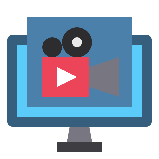 ビデオカメラ Payungkead Flat icon