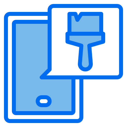 Paint Payungkead Blue icon