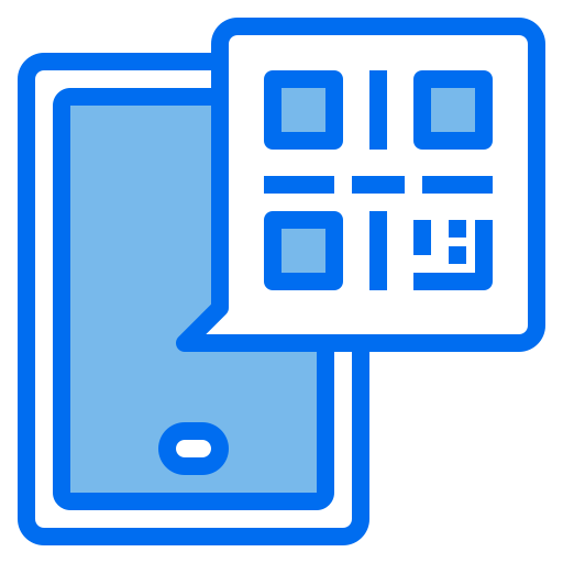 Qr code Payungkead Blue icon