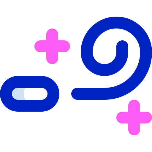 soplador de fiesta Super Basic Orbit Color icono