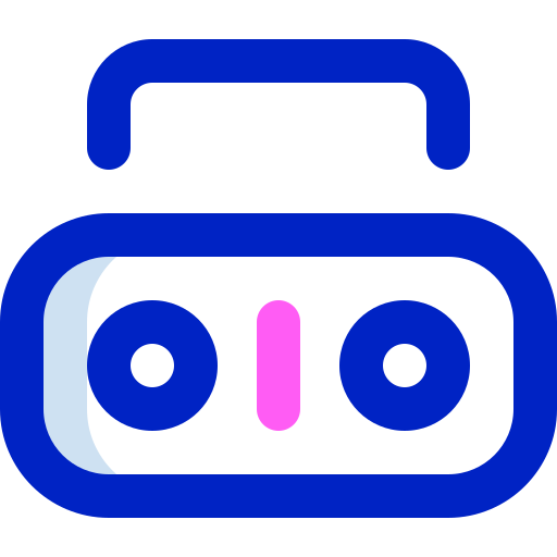 radio Super Basic Orbit Color icoon
