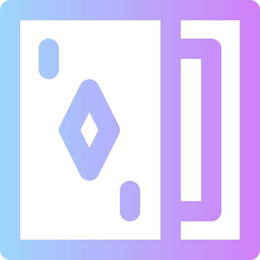 Playing cards Super Basic Rounded Gradient icon