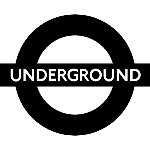 logo della metropolitana di londra  icona
